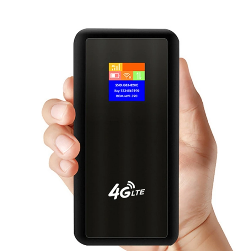 

4G Wifi Router Wifi Router 150Mbps Wifi Mobile Hotspot Portable Wireless Car WiFi Router with Power Bank for Phone