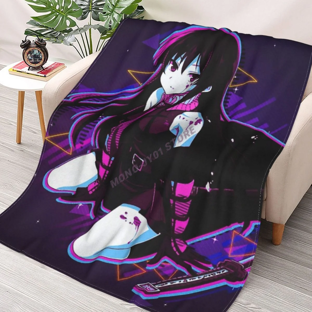 

Akame Throw Blanket Sherpa Blanket cover Bedding soft Blankets