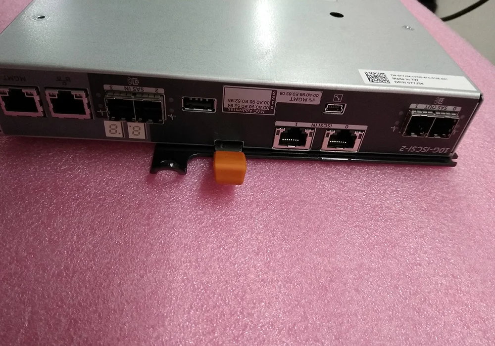 

07YJ34 7YJ34 0WX6YV WX6YV 10Gb ISCSI 4G Controller for MD3820I MD3800I