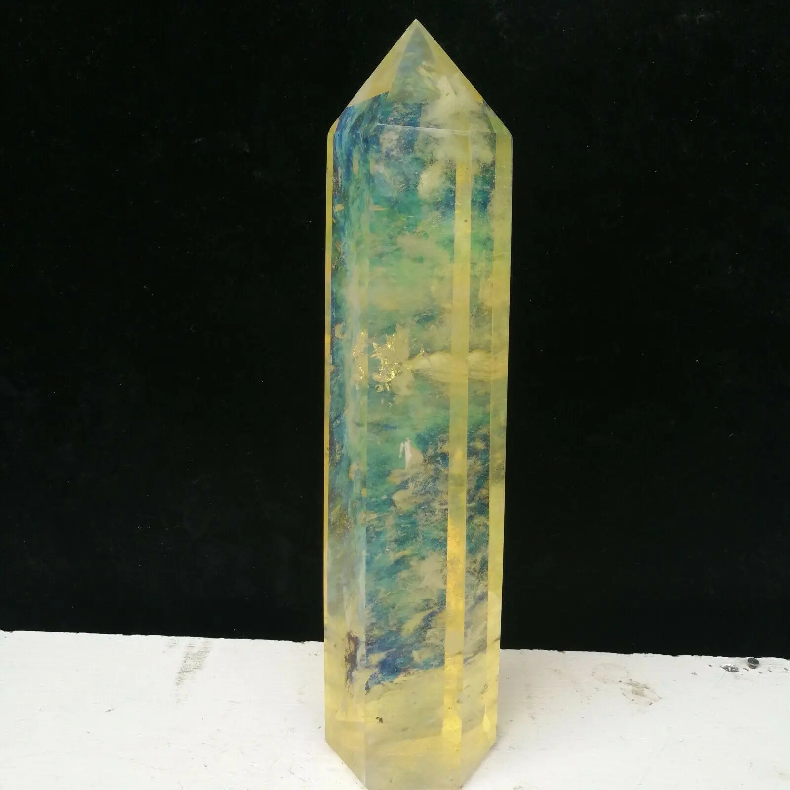 

Natural The crystal pillar Smelting Stone column Healing