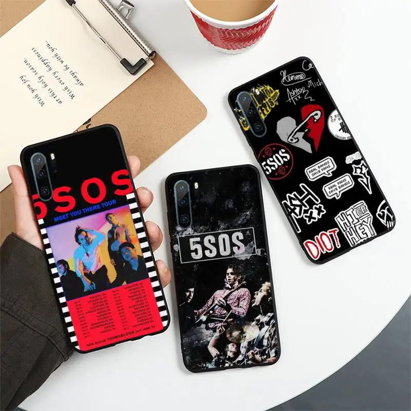 

5Sos band YOUNGBLOOD 5 Seconds of Summer Phone Case For Huawei honor Mate P 10 20 30 40 i 9 8 pro x Lite smart 2019 nova 5t