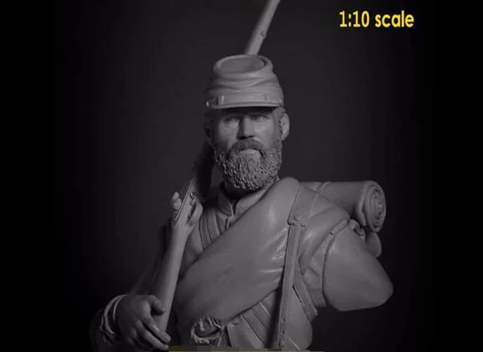 

Новый разобранный 1/10 древний воин подставка Бюст Смола фигурка Неокрашенная модель комплект