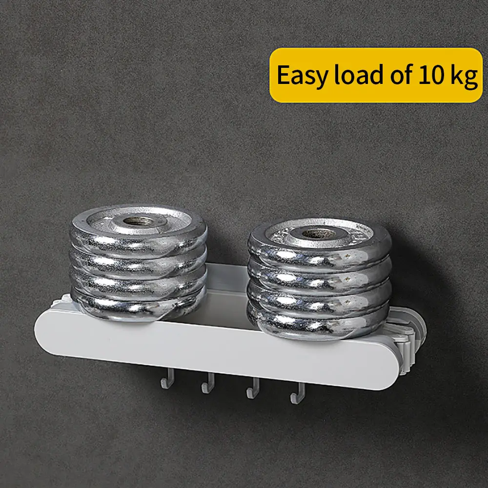 

Mop Holder Punch-Free Mop Hook Seamless Home Bathroom Mop Rack Room Organizer Wall Hanging Sticky Hook Bathroom Organizer