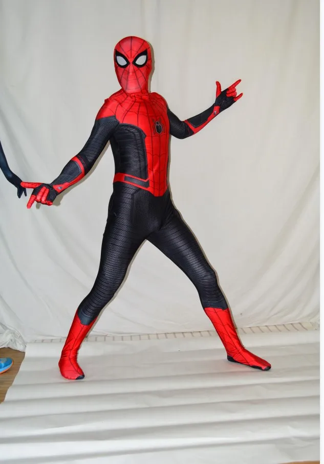 Костюм для косплея дальше дома с 3D принтом из спандекса боди Zentai супергероями