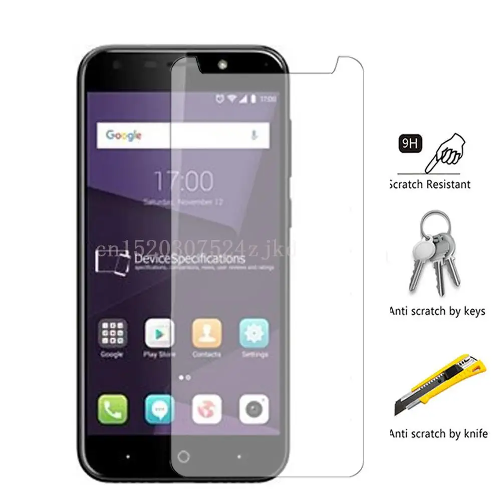 ZTE BLADE A622 Закаленное стекло для zte BLADE V10 VITA A7 L8 A3 A5 Helio P60 Z557 A622 защита экрана 9H ультратонкая защитная пленка на переднюю панель - Цвет: ZTE BLADE A622