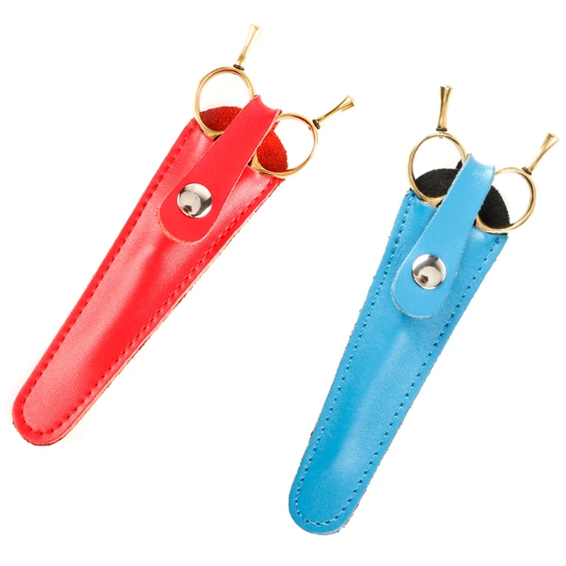 2 шт. синие кожаные аксессуары для волос |