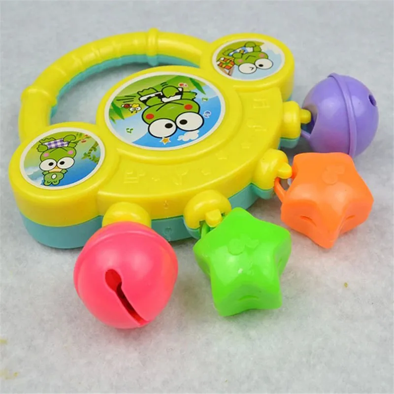 Детские погремушки для новорожденных с героями мультфильмов игрушки рук