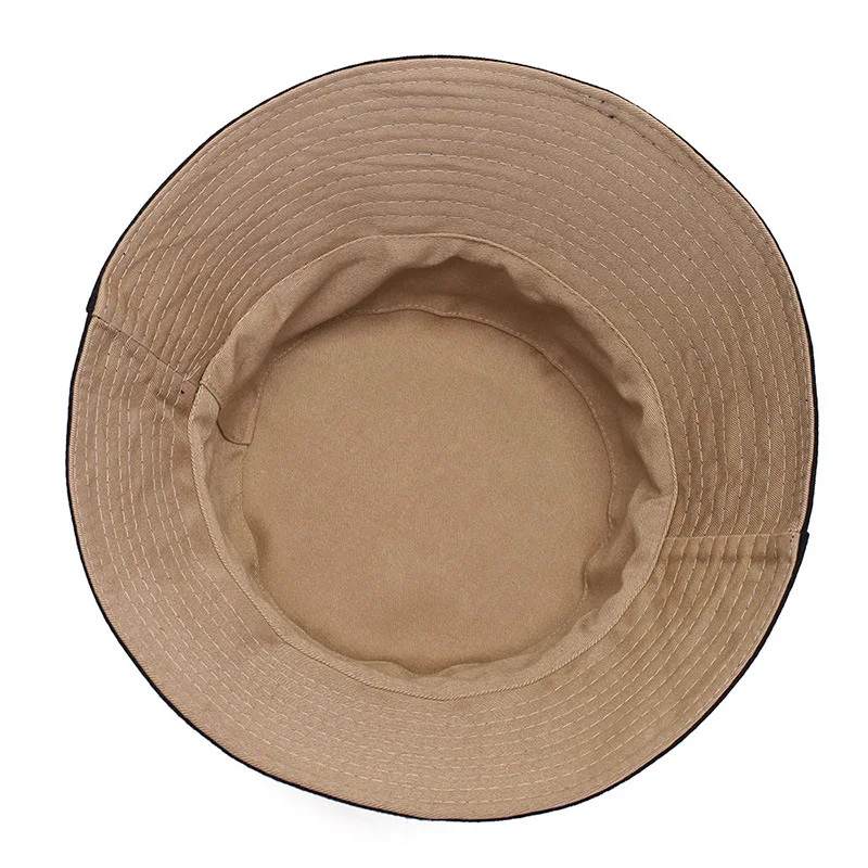 

New Unisex Cotton Bucket Hats Women Summer Sunscreen Panama Hat Men Pure Color Sunbonnet Fedoras Outdoor Fisherman Hat Beach Cap