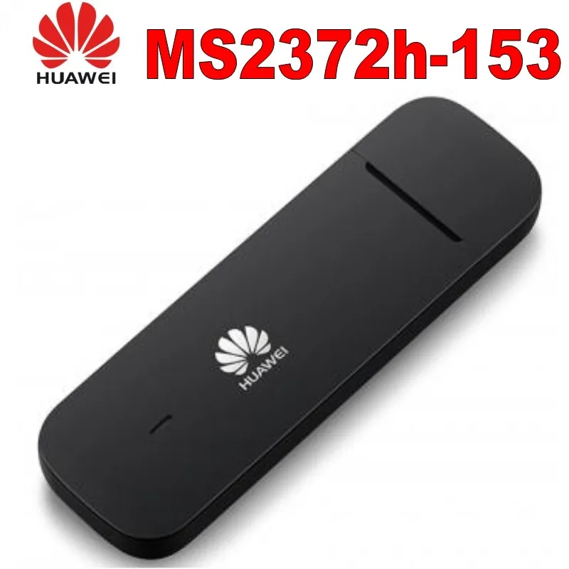 Unlocked Huawei MS2372 Stick MS2372h-153 with 2 pcs Antenna 150Mbps 4G LTE USB dongle datacard With Sim Card Slot 4G Modem