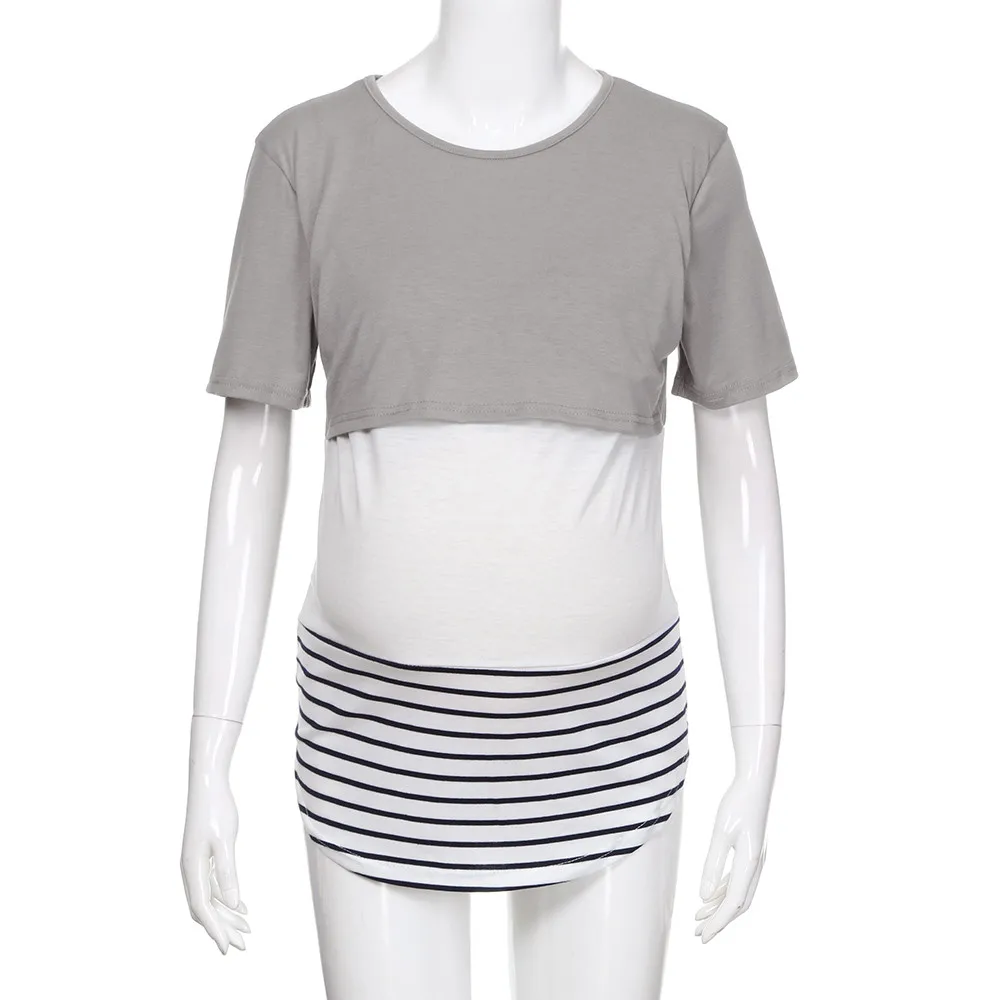 Блузки для беременных топы блузка Женская свободная зимняя кружевная одежда с