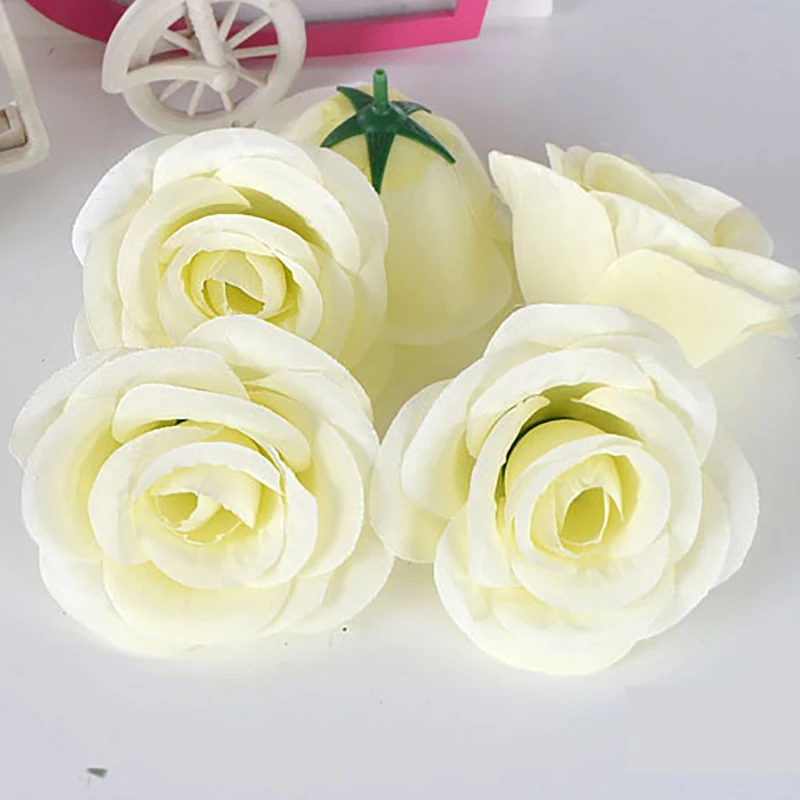 Искусственные цветы маленькая имитация розы искусственные аксессуары сделай