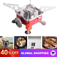 mini square stove outdoor survival stove camping outdoor cooking utensils portable folding outdoor portable small square stov