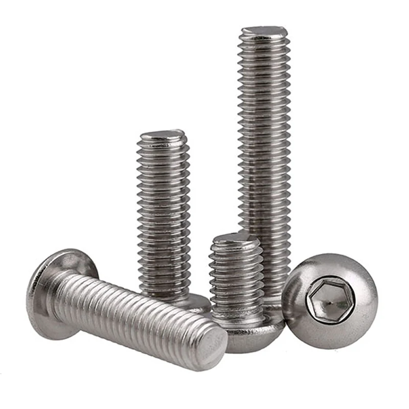 Высококачественные болты с шестигранной головкой M4 (4 мм) A2 из нержавеющей стали