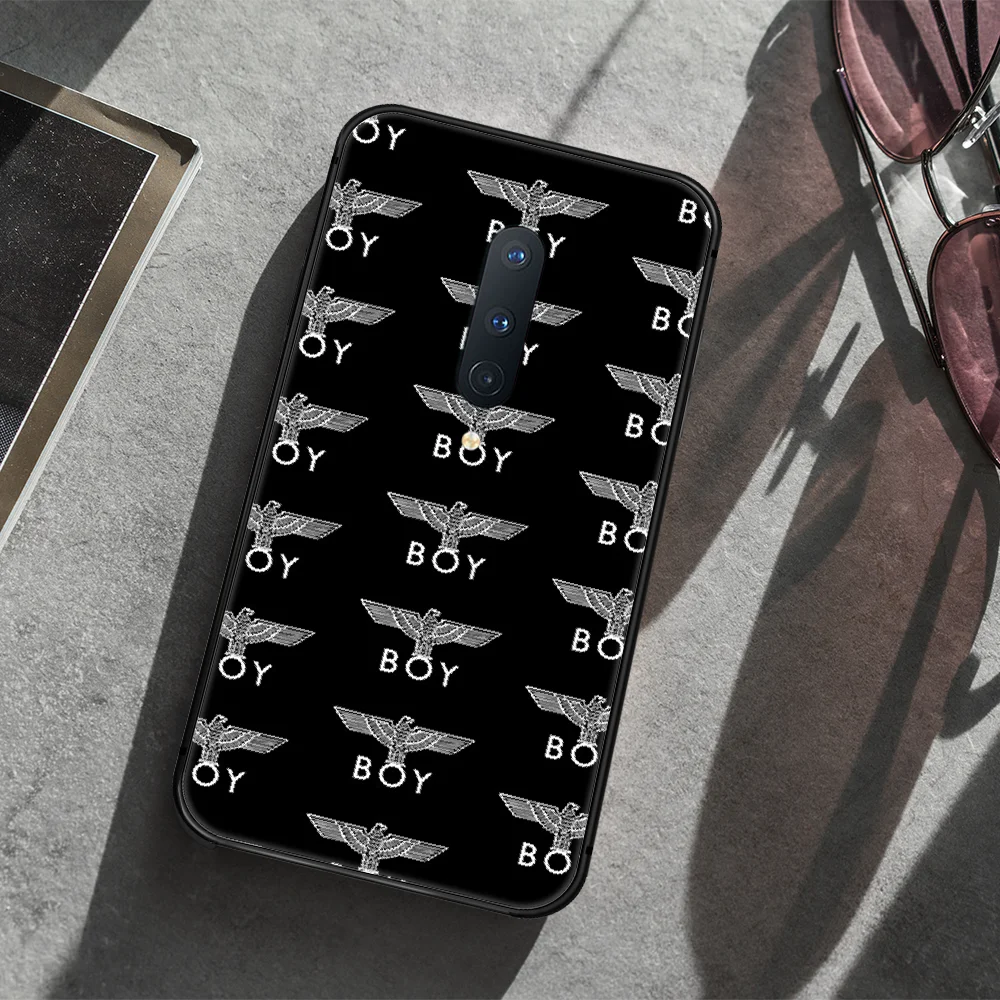 

Fashion brand Phone Case Cover Hull For 1+ Oneplus 5T 6 6T 7 7T 8 8T Pro black Coque 3D Prime Luxury Hoesjes Soft Funda Pretty