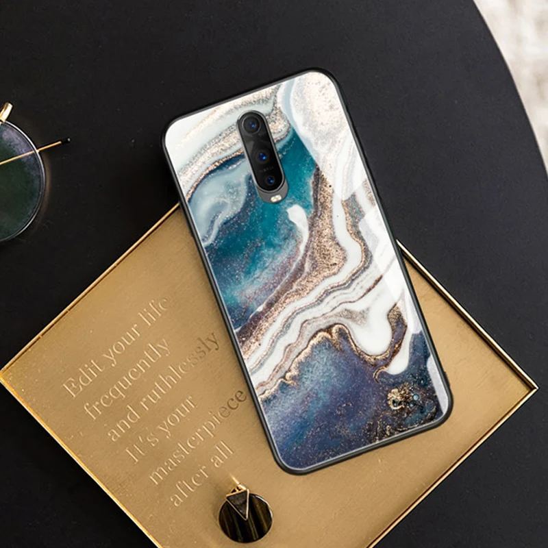 Фото Чехол для OnePlus 8 Pro Роскошный чехол из закаленного стекла мраморный телефона One Plus 1 Чехол для OnePlus 8 Pro Роскошный чехол из закаленного стекла мраморный телефона One Plus 1