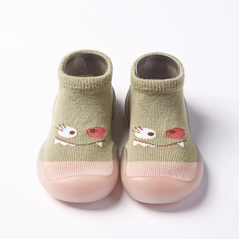 

Baby Floor Socks Shoes Spring And Autumn Cotton Thin Toddler Walking Socks Indoor Anti Slip Sock Silica Gel