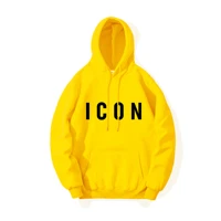 icon print men women hoodie fashion hip hop letter design hoodies fashion hooded pullover long sleeve sweatshirt tracksuit tops