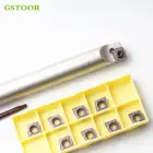 1 шт. S06K S07K S08K S10K S12M SCLCR06 SCLCL06 + 10 шт. CCMT06 вставки карбида Токарные Инструменты Наборы CNC токарный станок для резки Арбор