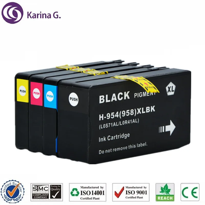 Совместимый чернильный картридж для HP 954 954XL подходит OfficeJet Pro 7740 8210 8710 8715 8716 8720 8725