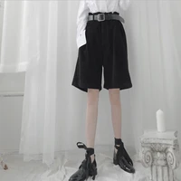 womens shorts summer new solid color high waist corduroy fabric youth fashion trend comfortable versatile shorts