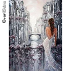 Evershine Алмазная вышивка с портретом женщины, вышивка крестиком, алмазная живопись, уличная фотография 5D, DIY, домашний декор