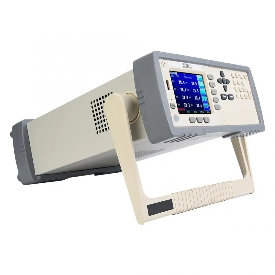 Тестер температуры AT4516 с ЖК-дисплеем USB-порт многоканальный тестер измерение