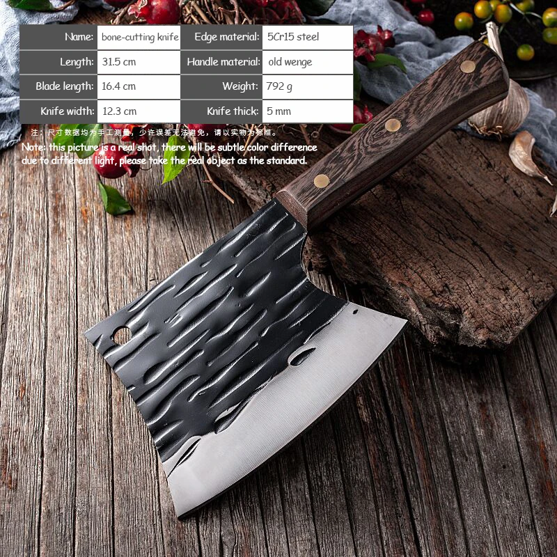 

CHUN Stainless Steel Kitchen Chopping Knife Handmade Fishing Chef's Knife Sharp Meat Cleaver Pro Outdoor Cooking Cutter Butcher