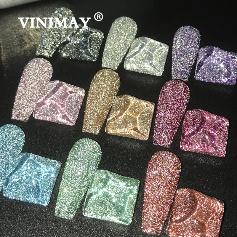 VINIMAY 2021 новый взрыв Алмазный Блестящий Гель-лак для ногтей Кристалл бриллиант Bundi