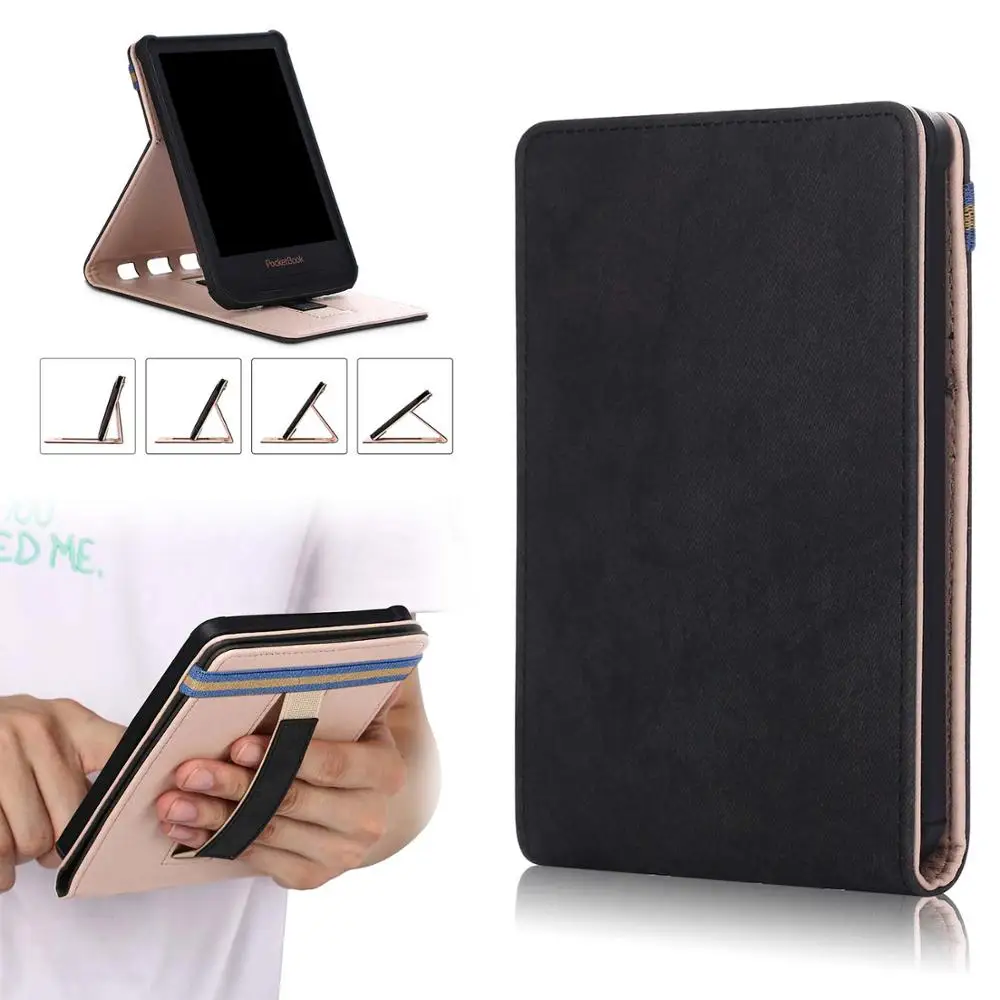 

For Pocketbook 606/628/616/627/632/633 colour e-book protective Cover Touch Lux 4 5/Basic Lux 2/Touch HD 3 handheld holder case