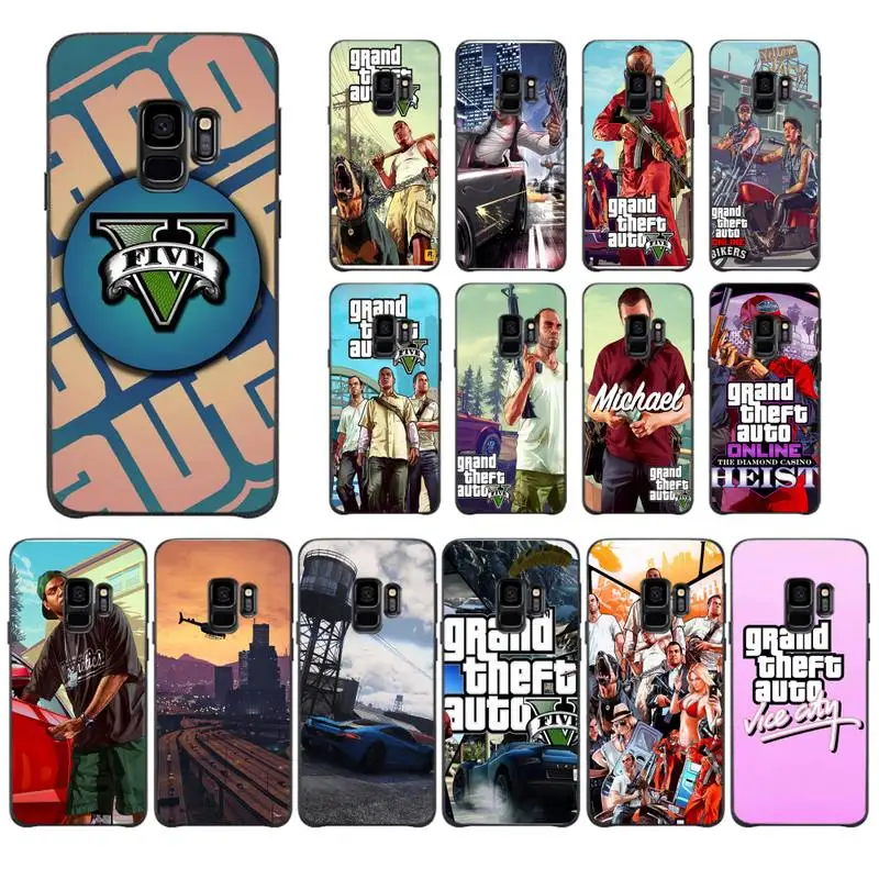 

GTA Grand Theft Auto Phone Case For Samsung Galaxy J7 PRIME J2Pro2018 J4 Plus J5 PRIME J6 J7 Duo Neo J737 J8
