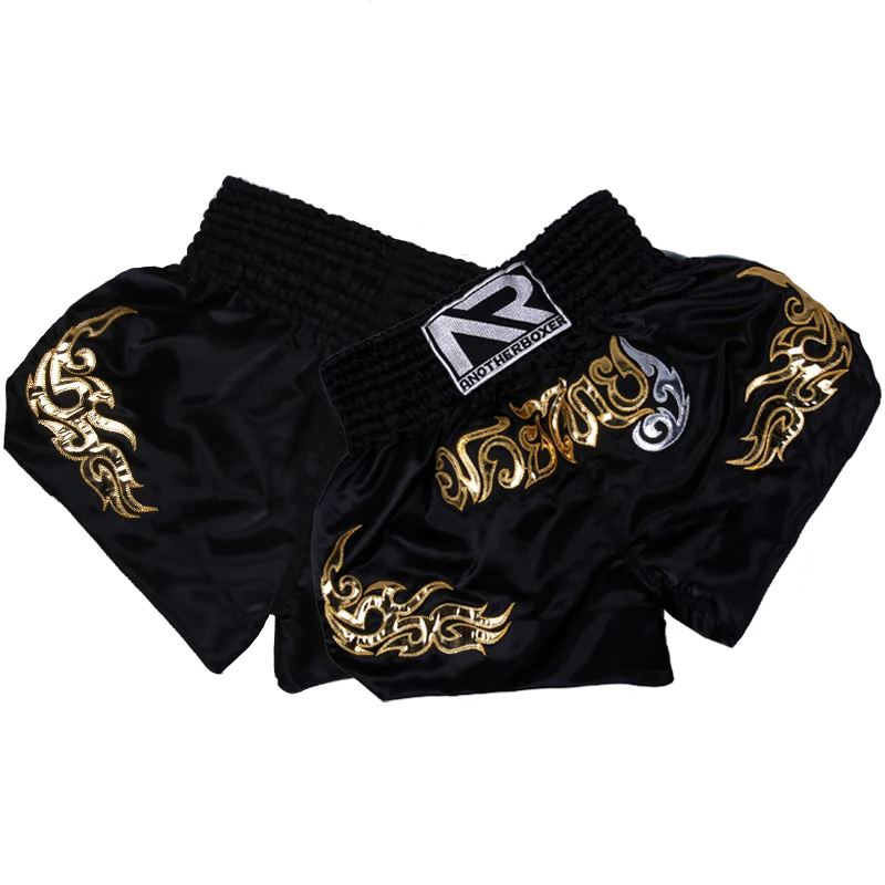 

Women's Muay Thai Shorts Kids Boxing Pants Boy Girl Kickboxing MMA Short Mens Teenagers Fighting Training Grappling Bjj Trunks