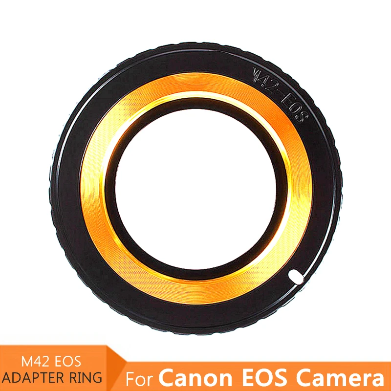 

Кольцо-Адаптер фильтра для объектива камеры M42 для Canon EOS EF 5D 6D 7D 80D 60D 50D 30D 1300D 1100D 1000D 700D 550D 500D 450D 400D 350D