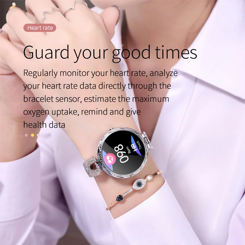 

Hot Sell AK15 Smartwatch Female For Android IOS Phone Waterproof Heart Rate Tracker Blood Pressure Sport Smartwatch 2020