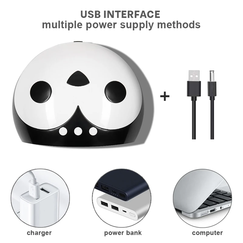 

UV Nail Lamp Manicure LED Nail Dryer Drying Nail Polish Ice Lamp 18 LED Lights Auto Sensor Nail Art Tool Penguin Dryer
