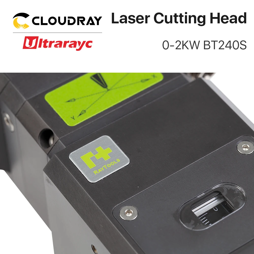 Ultrarayc Raytools BT240S волокна режущая головка ручная фокусировка 0 2kw 3.3kW для QBH лазерная