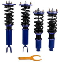 4 pieces coilover suspension struts for for honda accord 1990 1997 acura cl 1997 1999 adjustable height shock absorber
