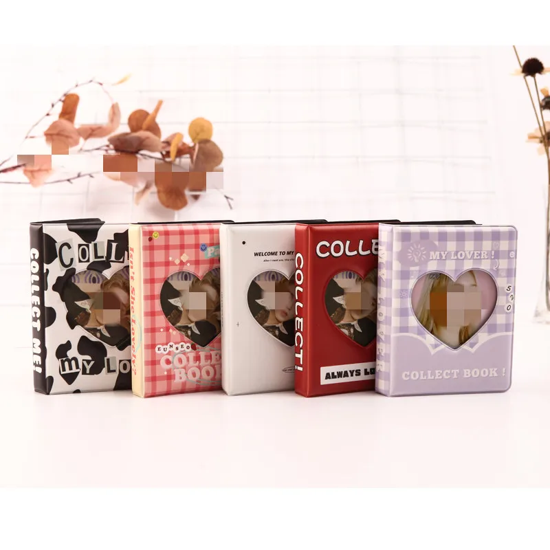 

Customized 64 Card Photo Album Mini Collect Book 3 inch for Polaroid photo album Korea Instax