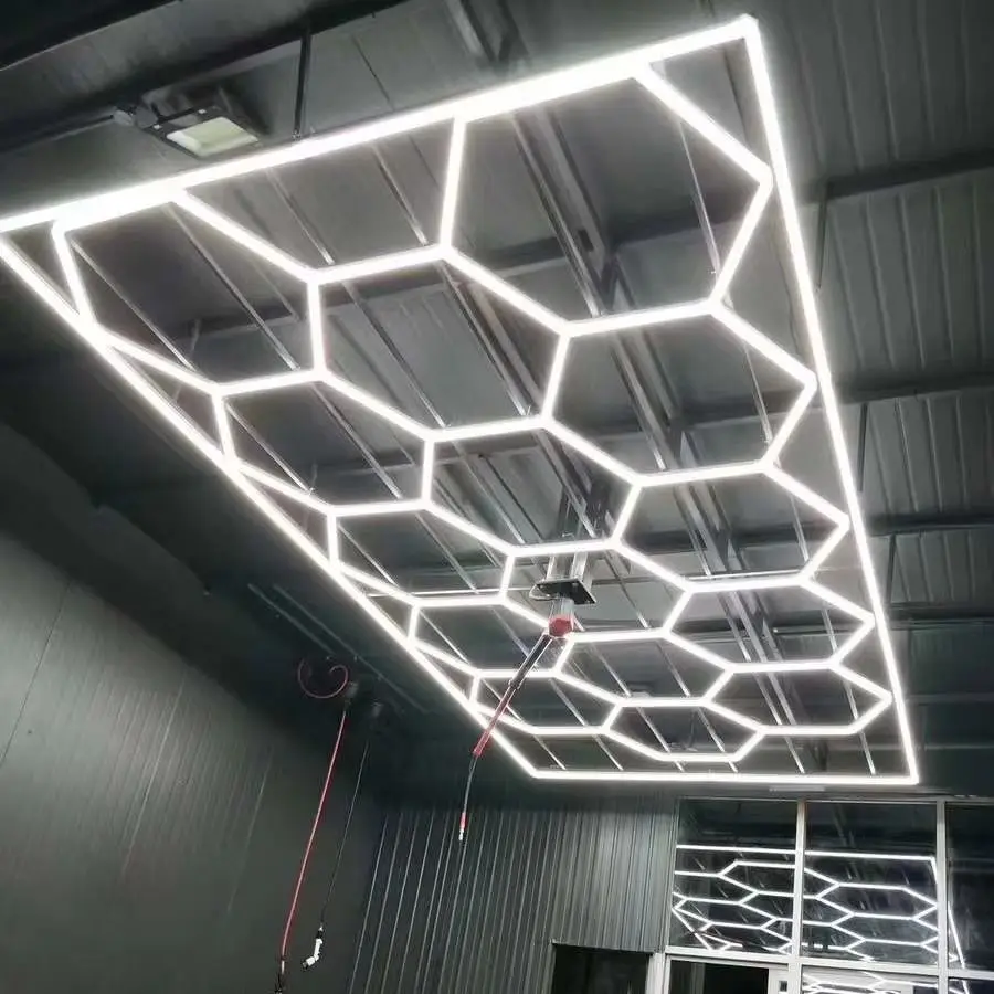Factory Hot Sell High Performance LED Hexagon Led Ceiling Detailing light