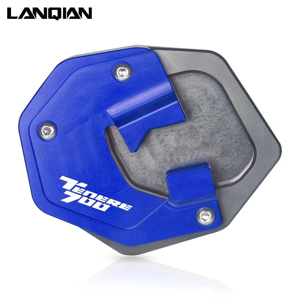 

For YAMAHA TENERE 700 Motorcycle Kickstand Foot Side Stand Extension Pad Support Plate Tenere700 2019 2020 2021 Accessories
