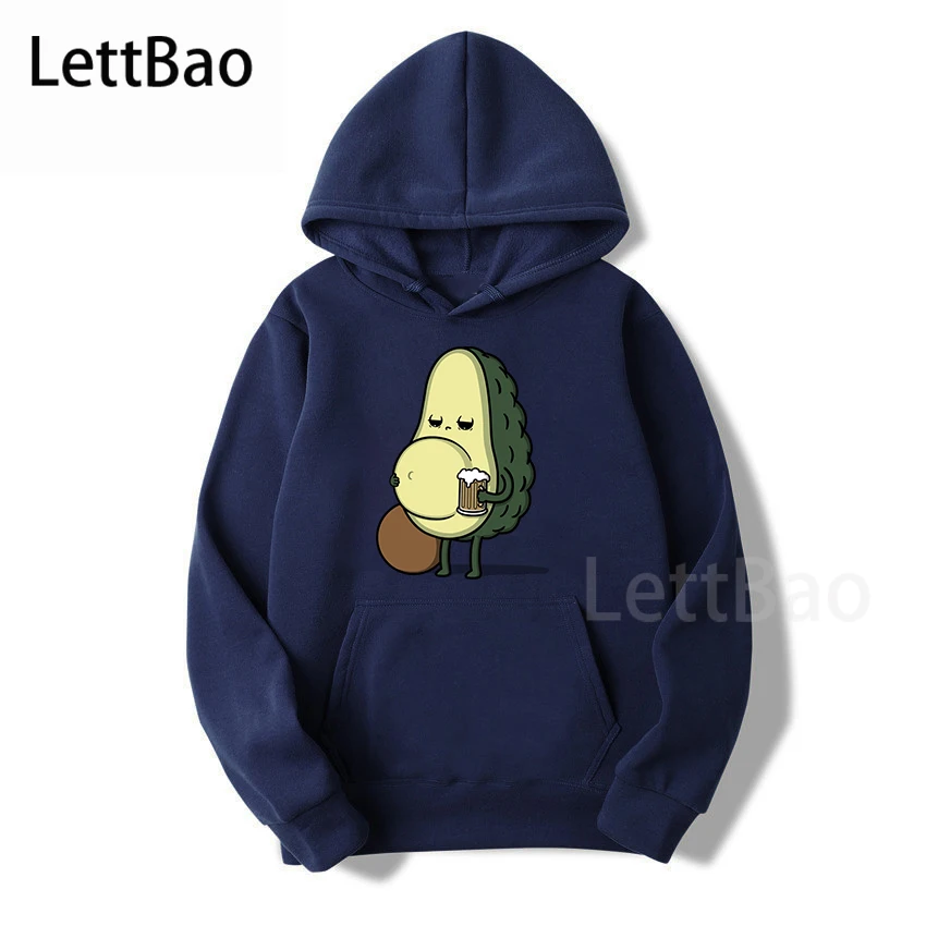

Black Friday 2020 Beer Belly Avocado Grunge Streetwear Men Hoodies Long Sleeve Casual Hipster Printed Winter Hoodies Male