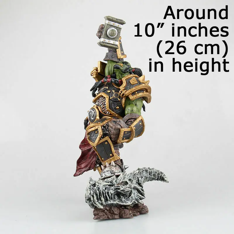 WOW Orc Warchief Thrall ПВХ экшн-фигурка 3D модель статуя XL | Игрушки и хобби