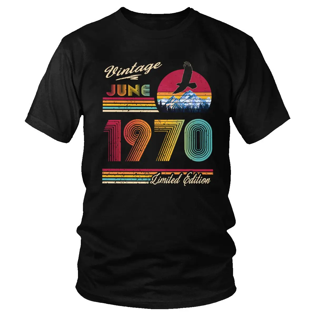 

Футболка мужская с принтом, 1970 хлопок, 50 лет