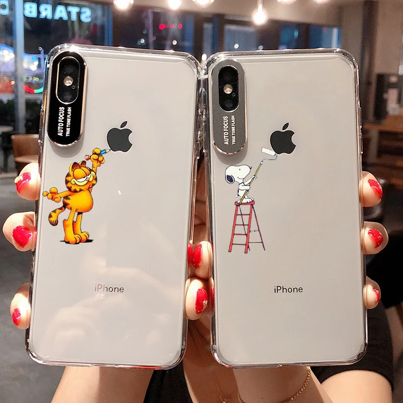 Модные Веселый Микки Мышь Миньоны чехлов из термопластичного полиуретана (TPU)