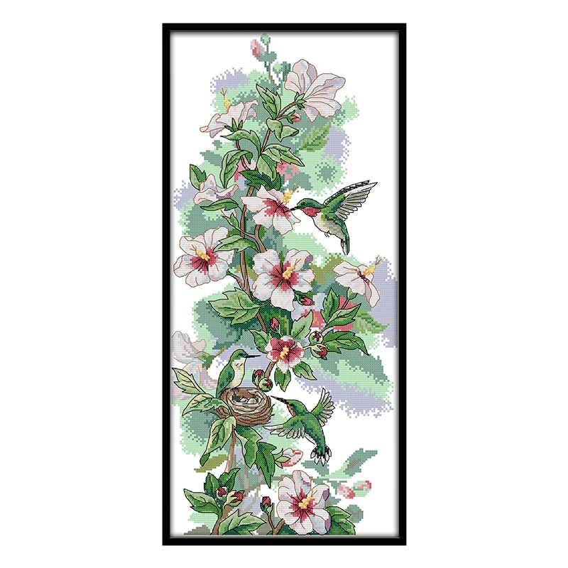 

Радость воскресенье Утренняя роса узоры животных Китайская вышивка крестиком напечатанные холсты наборы для рукоделия DIY DMC 14CT домашний де...