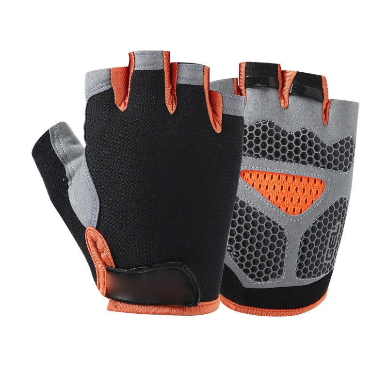 Весна Лето Half Finger Спорт на открытом воздухе езда Мужчины Женщины Фитнес