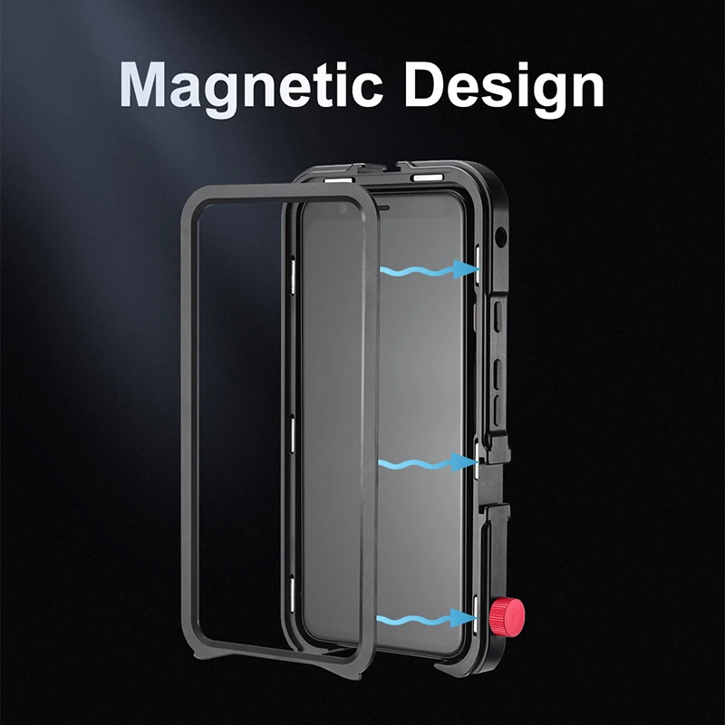 Металлический Чехол Ulanzi Vlog для Pixel 4 XL Расширенный чехол с холодным башмаком