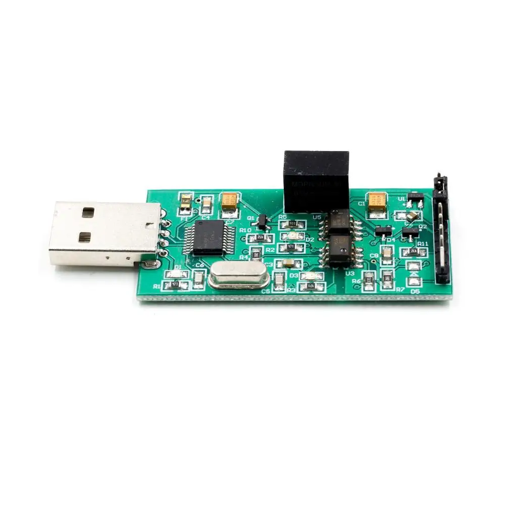 Высокоскоростная изоляция USB к TTL серийный источник питания оптопара 3 V 5V выход