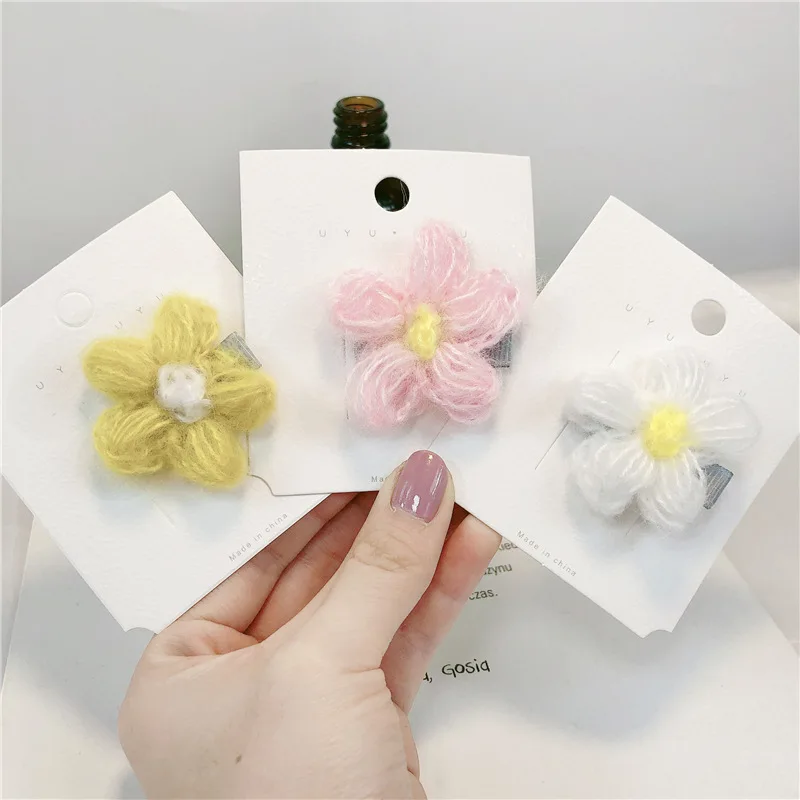 Заколка для волос 2 шт. Детские аксессуары для волос cabelo acessorio lazos pelo bebe pelote de laine tricoter с бантом головные повязки для волос для девочек