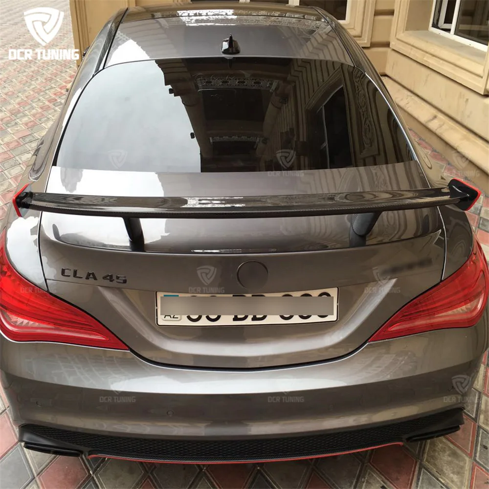 Спойлер для автомобиля Mercedes CLA CLASS W117 C117 CLA45 спойлер багажника из углеродного