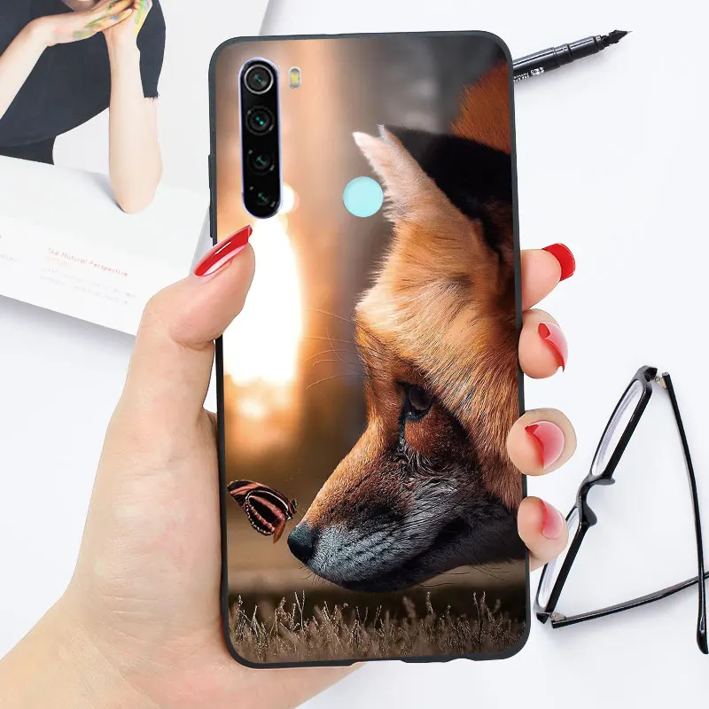Яркий глянцевый чехол для Xiaomi Redmi Note 7 8T Pro 7A 8A силиконовый мягкий чехол для телефона для Redmi Note 7 8 Pro - Цвет: xx8